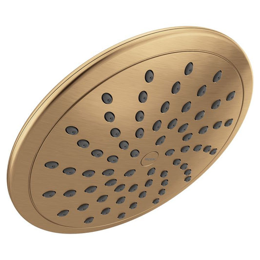 Eco-Performance 1-Spray 8 in. Single Wall Mount Low Flow Fixed Rain Shower Head in Oil Rubbed Bronze