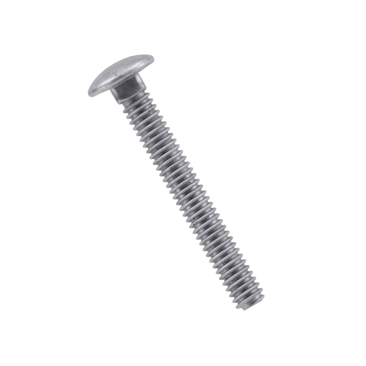 Hillman 1/4 in. x 1 in. Hot-Dipped Galvanized Steel Carriage Bolts, 100-Pack