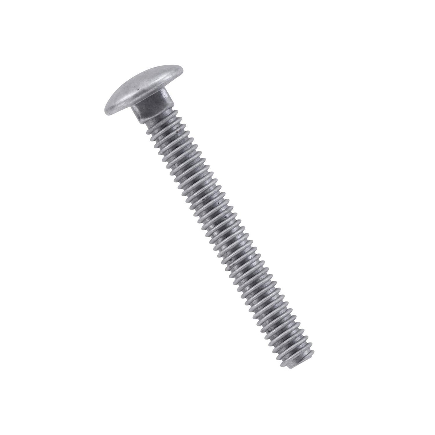 Hillman 1/4 in. x 1 in. Hot-Dipped Galvanized Steel Carriage Bolts, 100-Pack