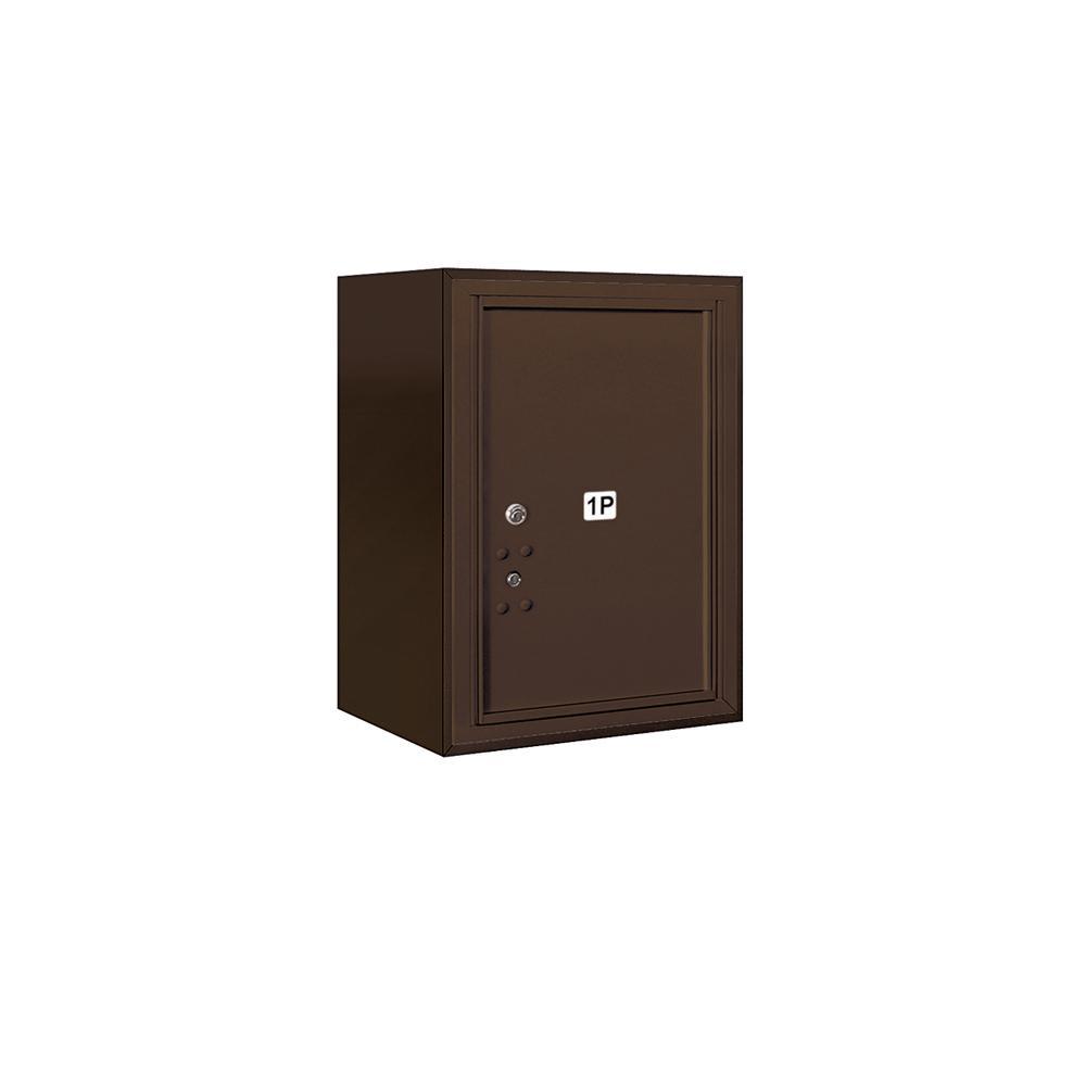 3800 Horizontal Series 1-Parcel Locker Surface Mount Mailbox - Super Arbor