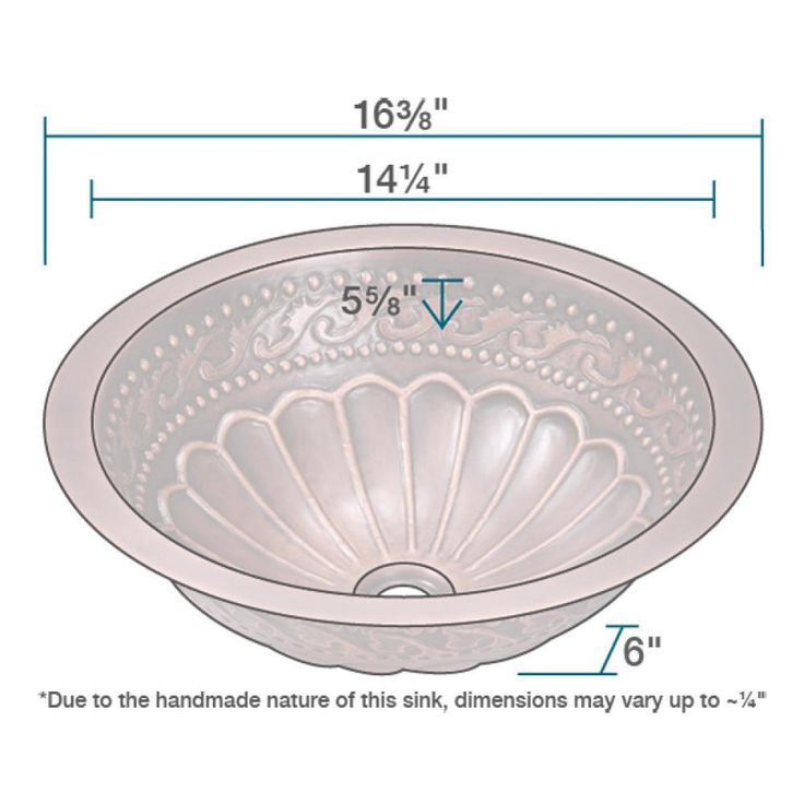 MR Direct Tri-Mount Bathroom Sink in Copper with 731 Faucet and Grid Drain in Antique Bronze