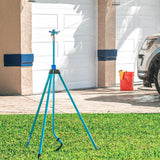 Indestructible Zinc Impulse 360¬∞ Telescoping Tripod Sprinkler - Super Arbor