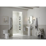 Archer 1-piece 1.28 GPF Single Flush Elongated Toilet in White - Super Arbor