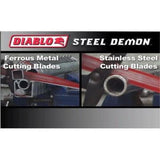 6 in. 14/18 TPI Steel Demon Medium Metal Cutting Reciprocating Saw Blade (5-Pack) - Super Arbor