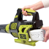 Sun Joe 140 MPH 560 CFM 48-Volt Cordless Brushless Turbine Jet Blower Kit with 2 x 2.0 Ah Batteries and Dual Charger - Super Arbor