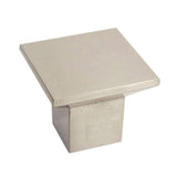 Cubist 1-7/16 in. Brushed Nickel Cabinet Hardware Knob Value Pack (10 per Pack) - Super Arbor
