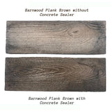 75 sq. ft. Barnwood Plank Patio-On-A-Pallet Paver Set in Brown - Super Arbor