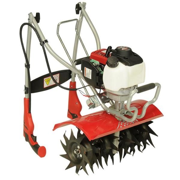 Mantis 35cc 4-Cycle XP Gas Tiller with Kickstand
