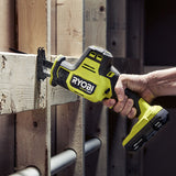 RYOBI ONE+ HP 18V Brushless Cordless Compact One-Handed Reciprocating Saw (Tool Only)
