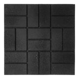24 in. x 24 in. XL Brick Black Paver - Super Arbor