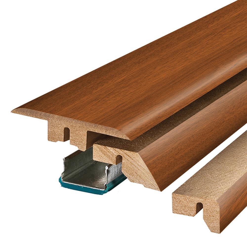 Brick 3/4 in. T x 2-1/8 in. W x 78-3/4 in. L Laminate 4-in-1 Molding - Super Arbor