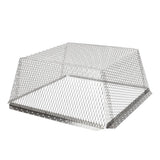 VentGuard 25 in. x 25 in. x 12 in. Roof Wildlife Exclusion Screen in Stainless Steel - Super Arbor