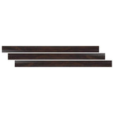 Aged Walnut 0.75 in. T x 2.75 in. W x 94 in. L Luxury Vinyl Flush Stairnose Molding