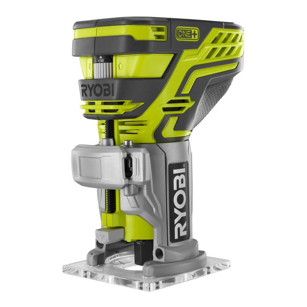 18-Volt ONE+ Lithium-Ion Cordless Fixed Base Trim Router w/Tool Free Depth Adjustment and Orbital Jig Saw (Tools Only) - Super Arbor