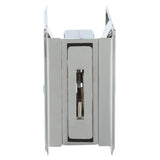 Polished Chrome, Pocket Door Privacy Lock - Super Arbor