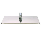 Modern 1-Spray 16 in. Single Ceiling Mount  Fixed Rain Shower Head in Brushed Nickel