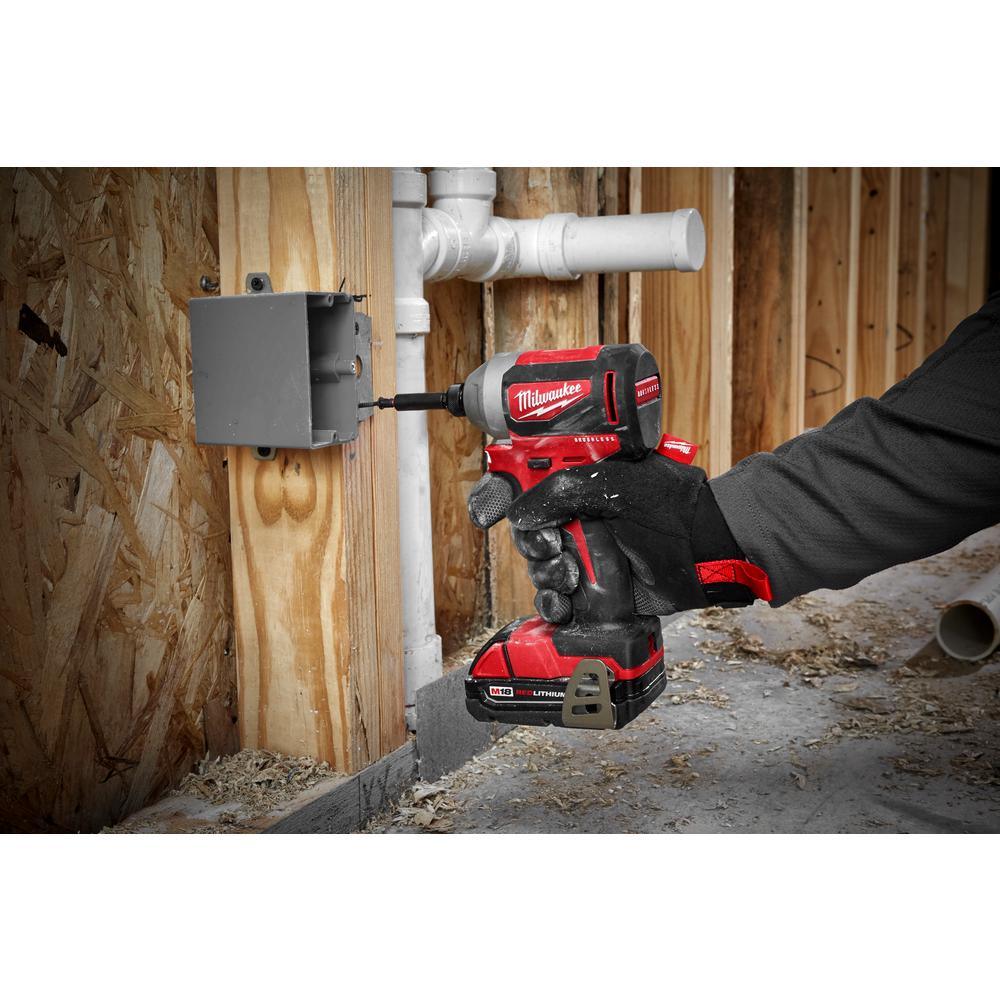 M18 18-Volt Lithium-Ion Brushless Cordless Hammer Drill/Impact/6-1/2 in. Circular Saw Combo Kit (3-Tool) w/ 4-Batteries - Super Arbor
