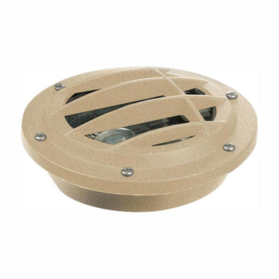 Low-Voltage 4.5-Watt Sand Outdoor Integrated LED Landscape Well Light