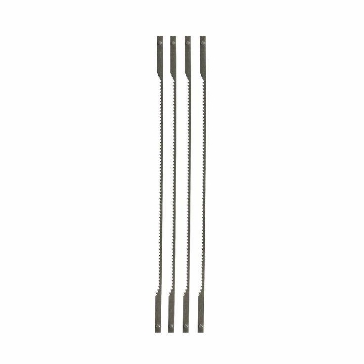 Bosch 4-Pack 5-in Pinned High Speed Steel Scroll Saw Blade