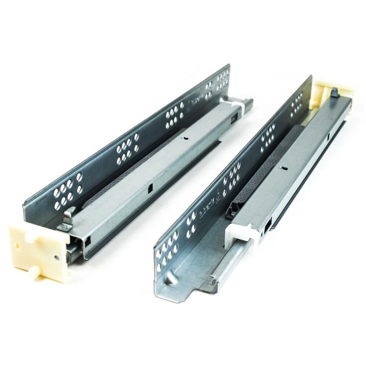21 in. Soft Close Full Extension Under Mount Cabinet Drawer Slide 100 lbs. (5-Pairs)