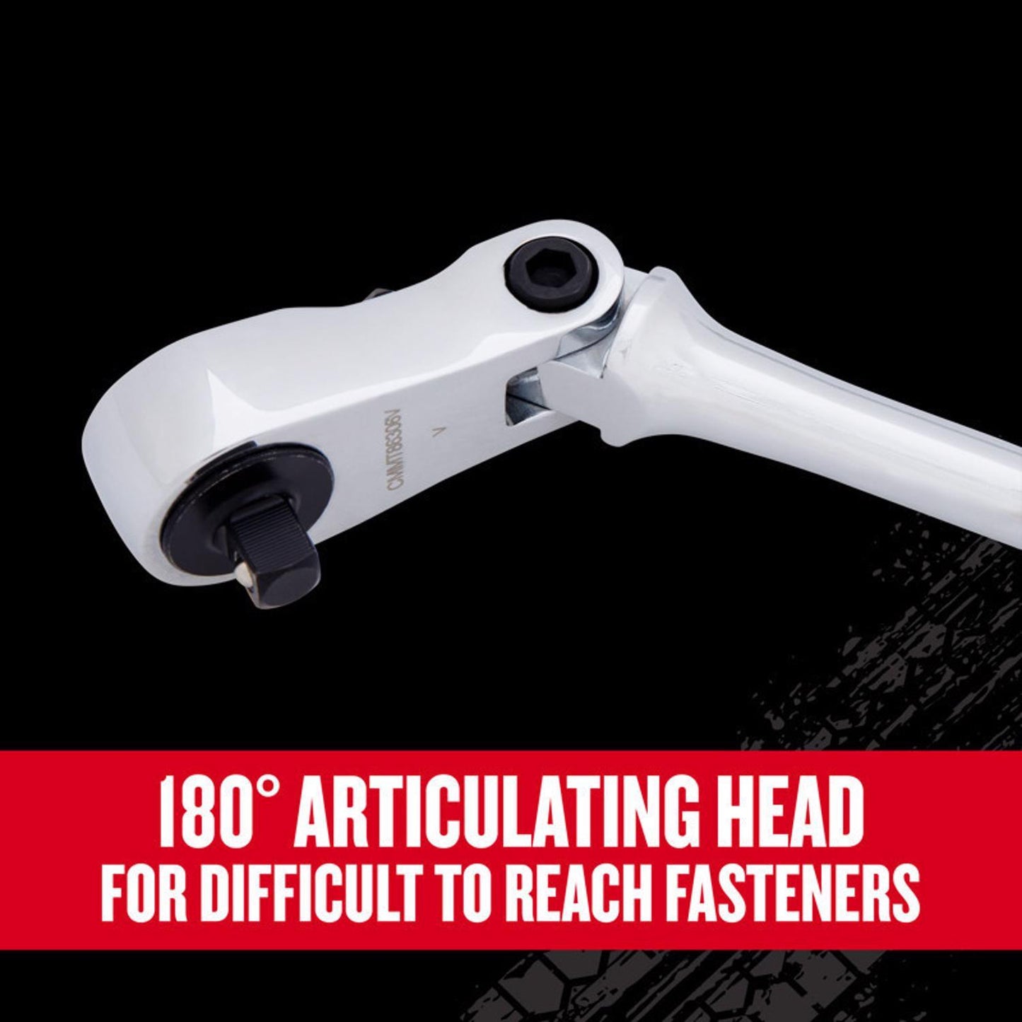 Craftsman V-Series Comfort Grip Long Flex Head Ratchet, 1/4 in. Drive, 80 Teeth