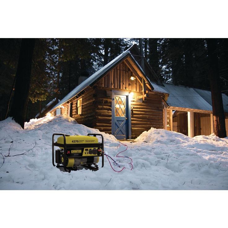 CHAMPION POWER EQUIPMENT 4375/3500-Watt Gasoline Powered RV Ready Portable Generator (EPA)