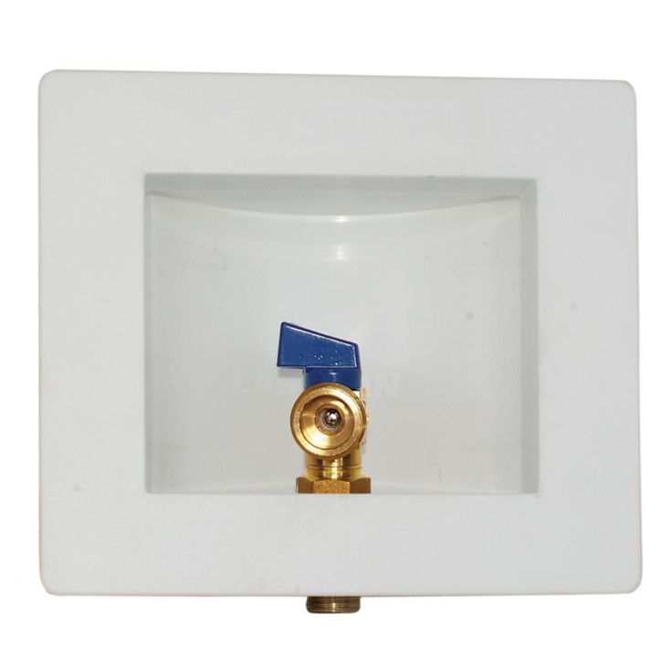 1/2 in. Sweat Plastic Steam Dryer Outlet Box