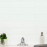 Sapheda Riptide Satin 4 in. x 16 in. Matte Ceramic Stone Look Wall Tile (17.76 sq. ft./Case)