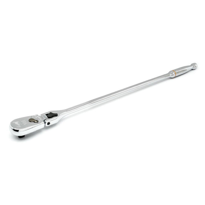 1/2 in. Drive 90-Tooth 24 in. Locking Flex Head Teardrop Ratchet - Super Arbor