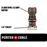 4.5 Amp Single Speed 1/4 in. Laminate Trimmer - Super Arbor
