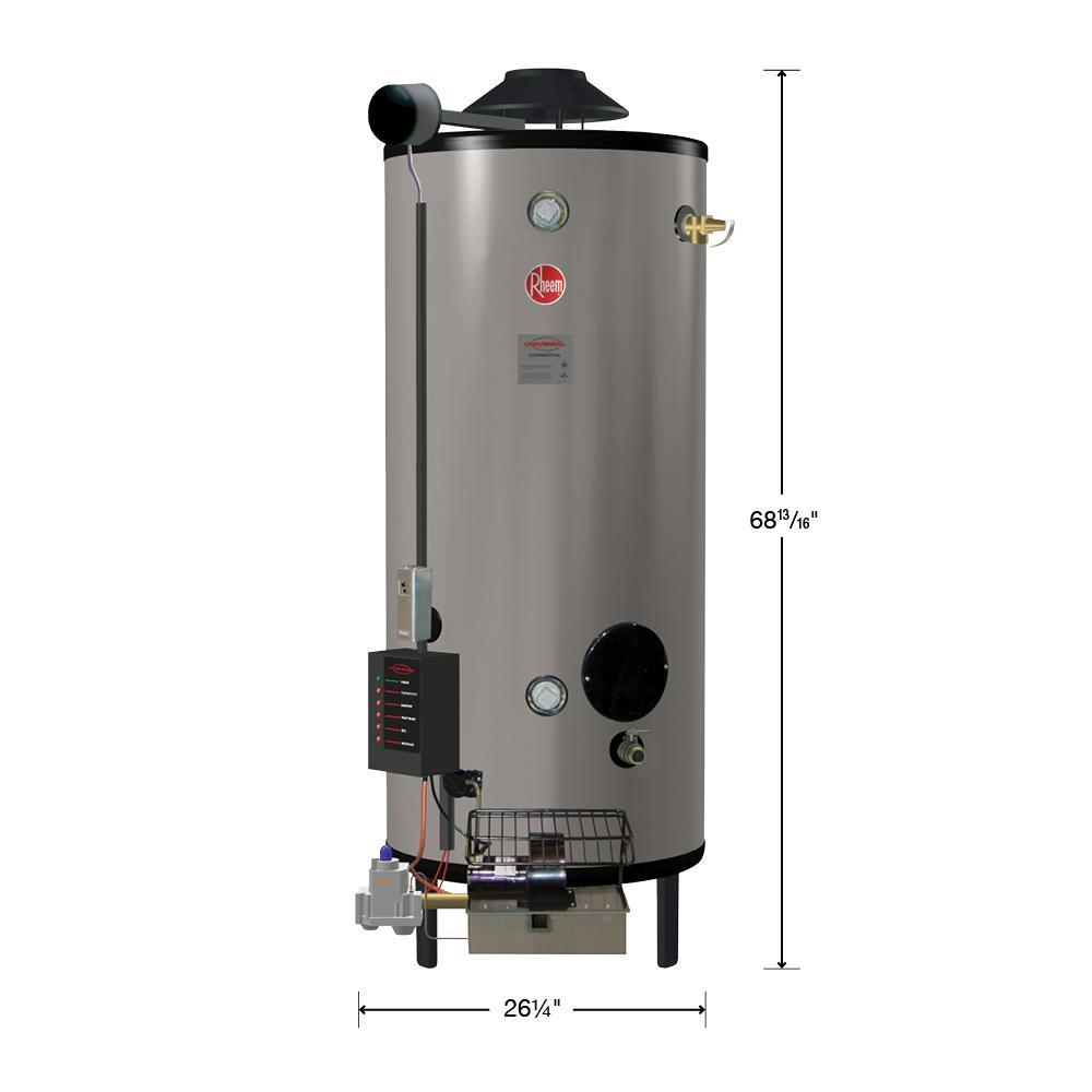 Commercial Universal Heavy Duty 76 Gal. 199.9K BTU Low NOx (LN) Natural Gas Tank Water Heater - Super Arbor