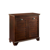 Lydia 14.13 in. Lift-Top Hamper in Espresso - Super Arbor