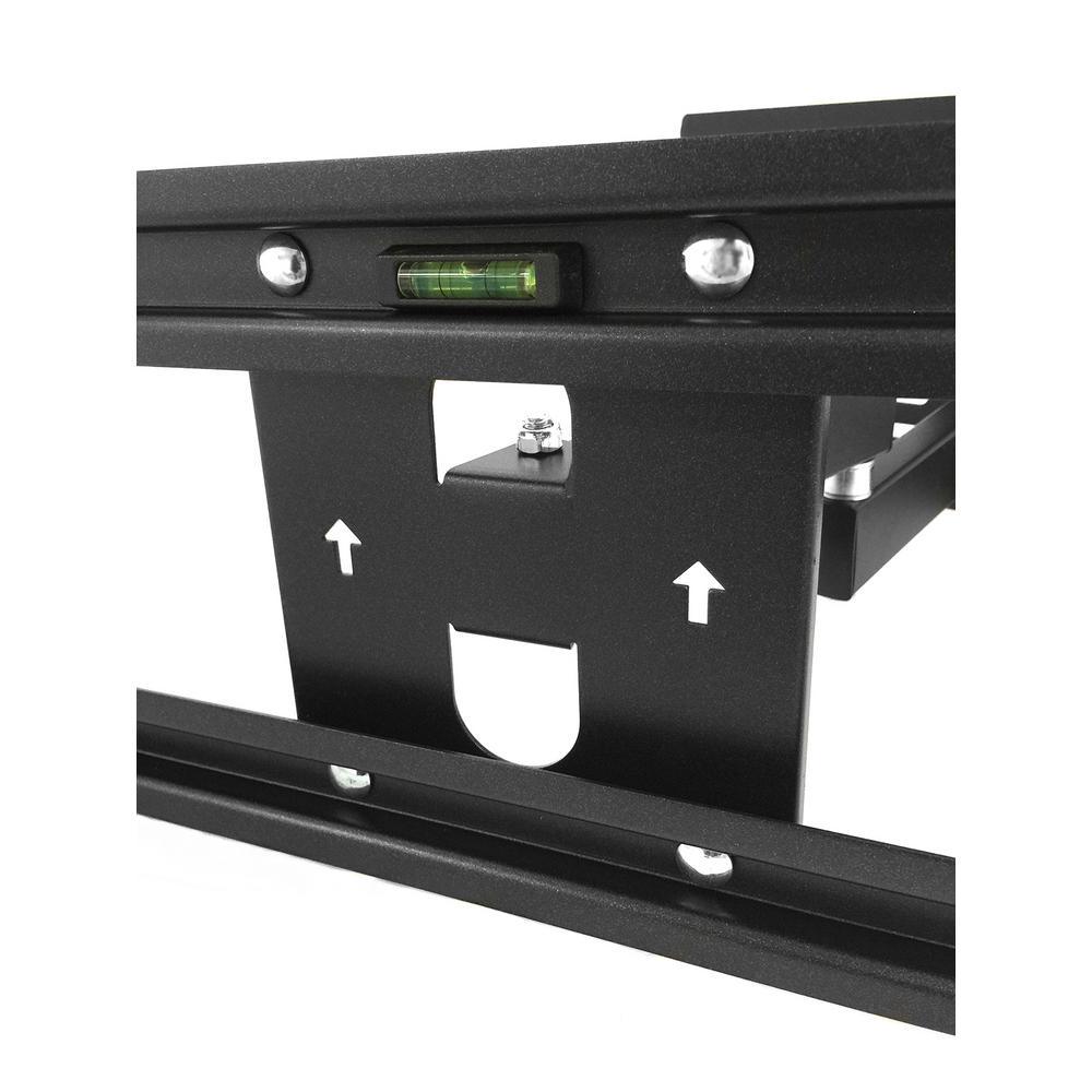 26-55 in. Full Motion Television Wall Mount in Black - Super Arbor
