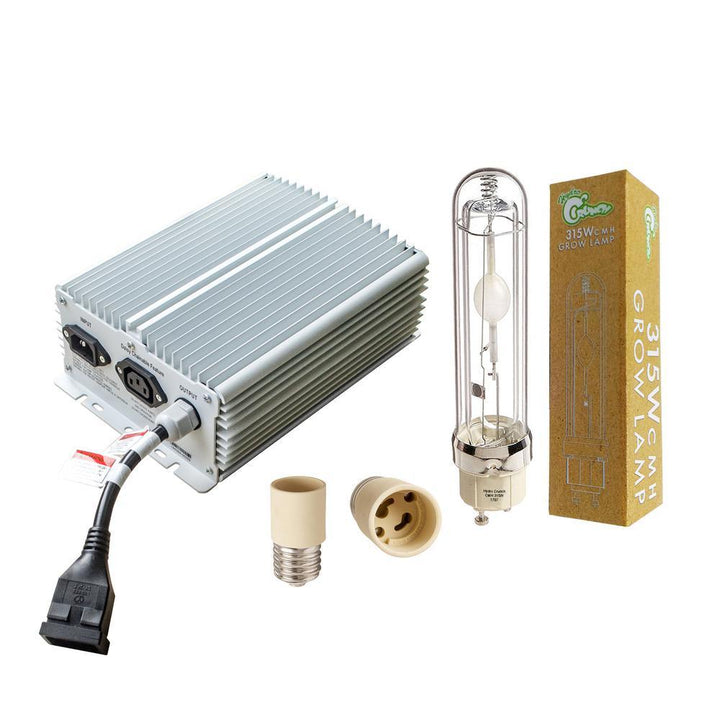 315-Watt CMH Ceramic Metal Halide Ballast Conversion Kit with 3100K Lamp and Socket Adapter - Super Arbor