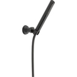 Grail 1-Spray 2 in. Single Wall Mount Handheld Shower Head in Matte Black - Super Arbor