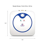 EM 2.5 Point-Of-Use 2.5 Gal. 110/120V Electric Mini Tank Water Heater - Super Arbor