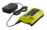 RYOBI 40-Volt Lithium-Ion Charger with USB Port