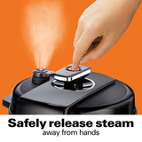 Multi-Function 6 Qt. Stainless Steel Electric Pressure Cooker
