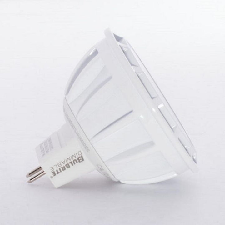 Bulbrite 50-Watt Equivalent Warm White Light MR16 Dimmable LED Narrow Flood Enclosed Rated Light Bulb (2-Pack)