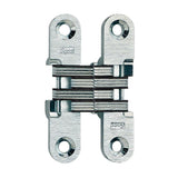 1/2 in. 2-3/8 in. Black E-Coat Invisible Hinge - Super Arbor