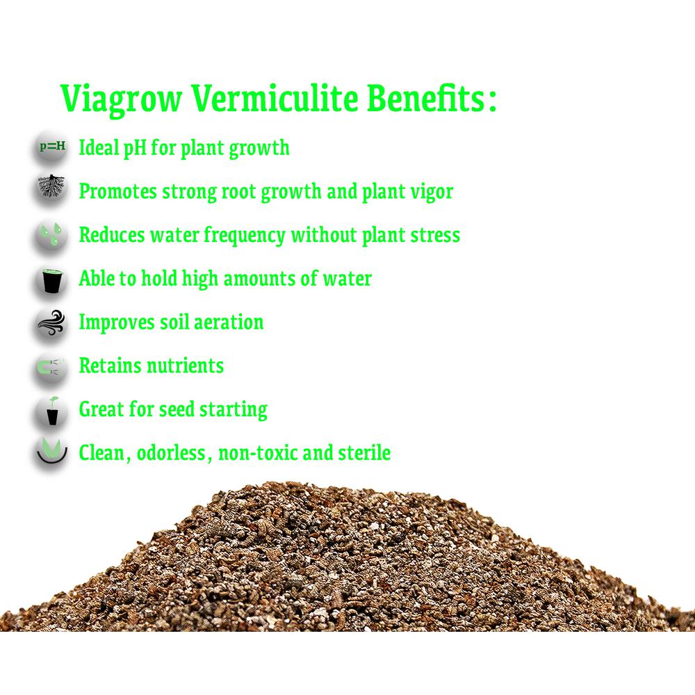Viagrow 4 cu. ft./29.9 Gal./113 l Horticultural Vermiculite (36-Pack)