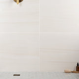 Minera Dolomite Warm White 24x24 Polished Porcelain Tile