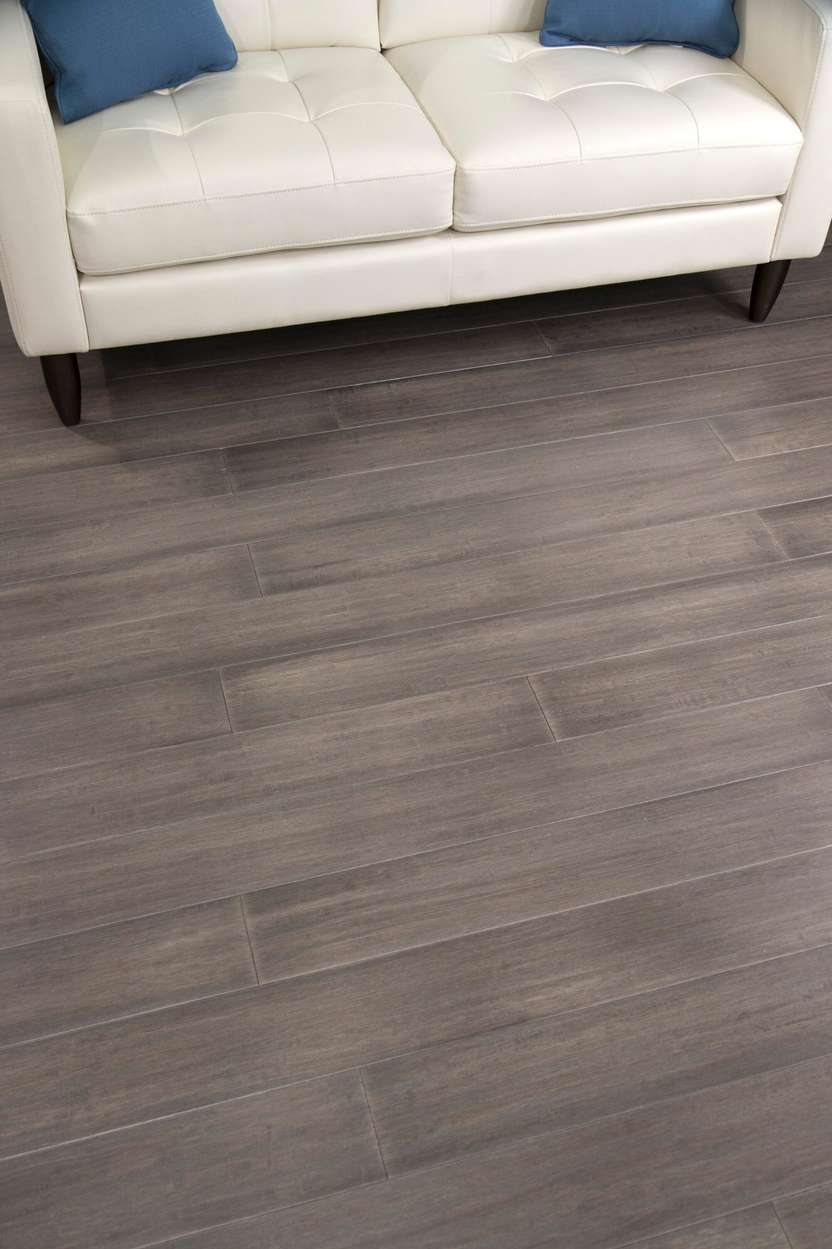 Cali Bamboo Fossilized Boardwalk Bamboo Distressed Engineered Hardwood Flooring, 5.31-in W x 9/16-in T x 72-in L (21.5-sq ft/Carton)