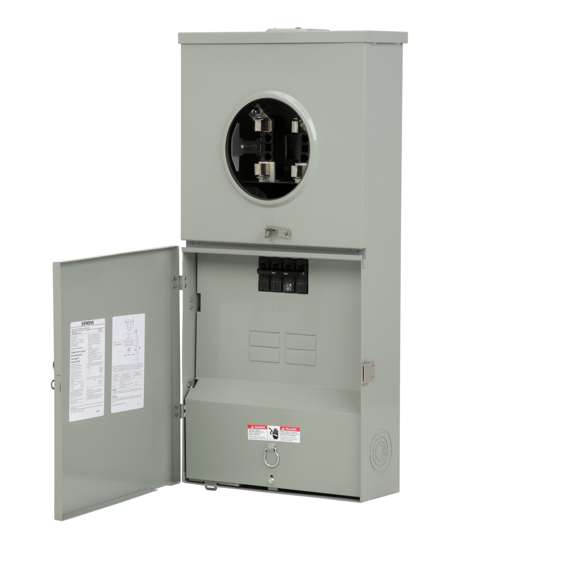 Siemens Siemens/Murray Brand 200-Amp 4-space load center - front view