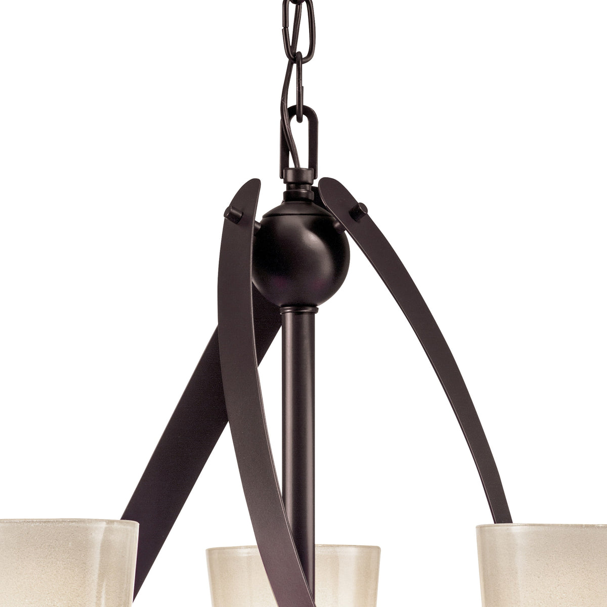 Kichler Layla 3-Light Antique Bronze Modern/Contemporary Chandelier