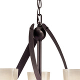 Kichler Layla 3-Light Antique Bronze Modern/Contemporary Chandelier