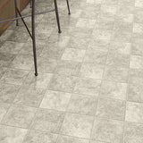 Congoleum London Fog 13-mil x 12-ft W Waterproof Cut-to-length Vinyl Sheet Flooring