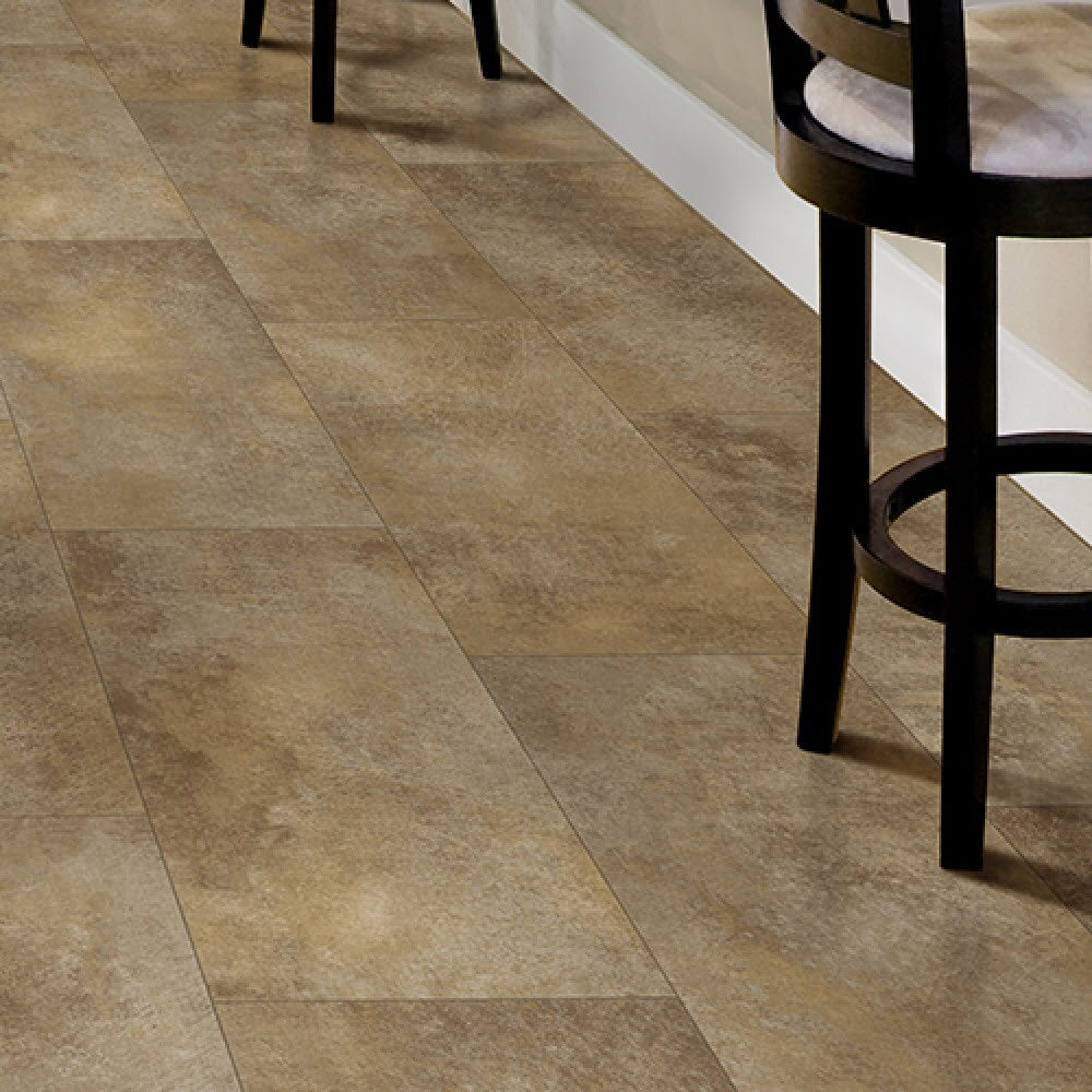 Congoleum AirStep Evolution Casa Nova 12-ft W Cut-to-Length Desert View Stone-Look Low-Gloss Sheet Vinyl Flooring