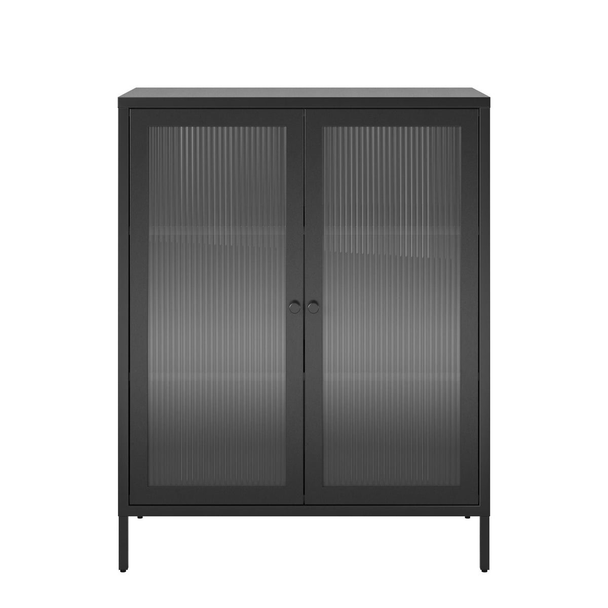 Ameriwood Home Ashbury Heights 31.5-in W x 39.96-in H Steel Black Freestanding Utility Storage Cabinet