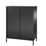 Ameriwood Home Ashbury Heights 31.5-in W x 39.96-in H Steel Black Freestanding Utility Storage Cabinet
